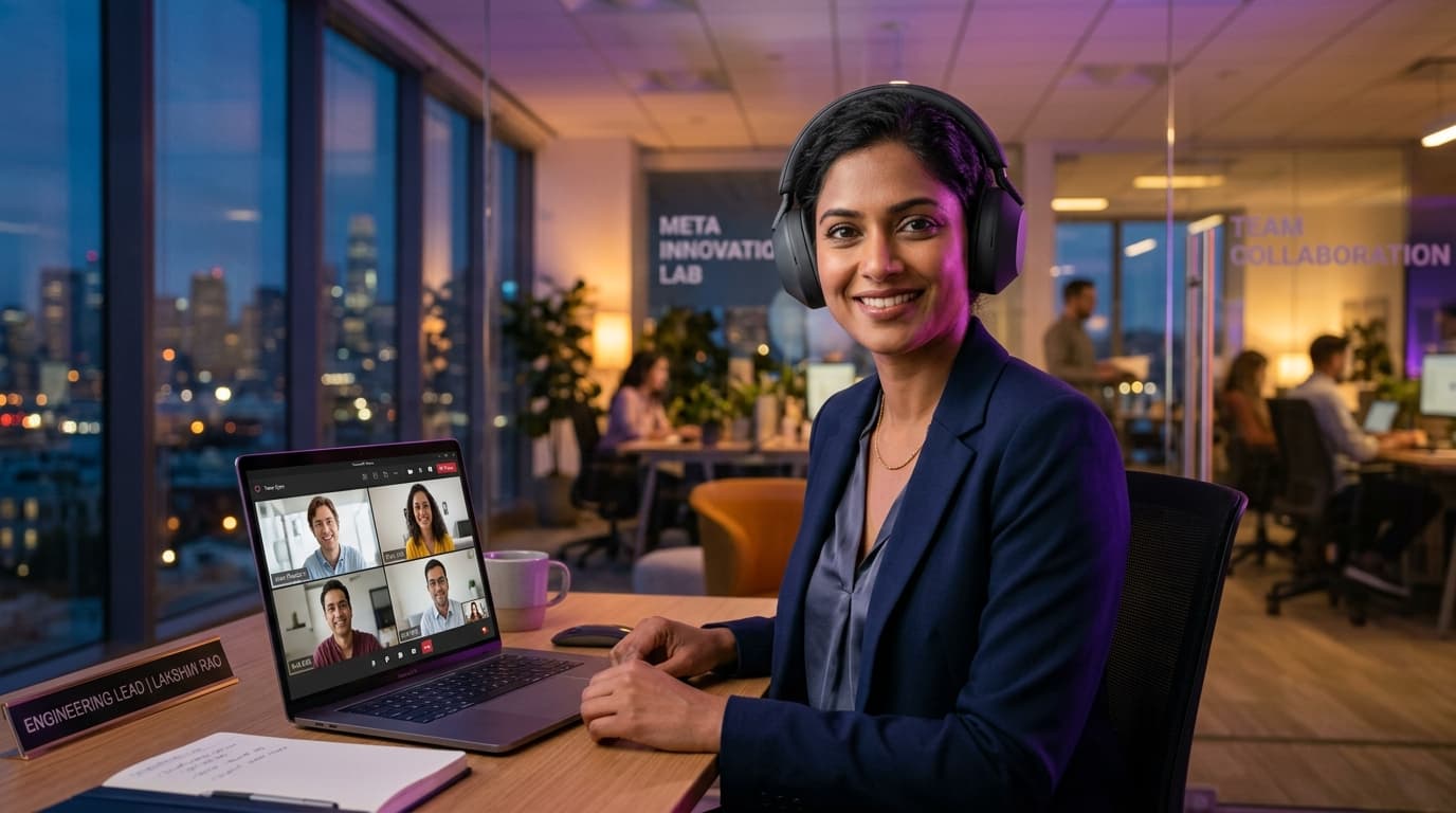 Interviewer on Live Video Call